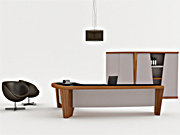 Classical Executive DeskCG-BEX035-D01_Office Furniture_Classical Executive Desk_Office Desk