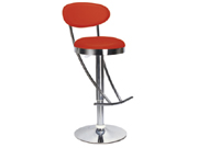 Bar Chair|Bar StoolCG-BS030_Office Furniture_Leather Facing Bar Stool_Bar Stool