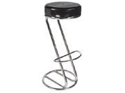 Bar Chair|Bar StoolCG-BS070_Office Furniture_Leather Facing Bar Stool_Bar Stool