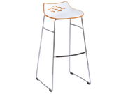 Plastic Bar StoolCG-BS343_Office Furniture_Plastic Bar Stool_Bar Stool