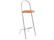 Bar Chair|Bar StoolCG-BS480_Office Furniture_Leather Facing Bar Stool_Bar Stool