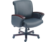 Leather Medium Back ChairCG-C103STG_Office Furniture_Classical Medium Back Chair_Office Chair