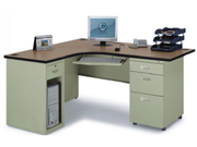 Steel office deskCG-CE-160-LD_Office Furniture_Steel Office Desk_Steel Furniture