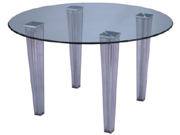 CG-CT-021W_Office Furniture_Glass Negotiation Table_Conference Table