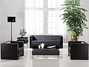 Traditional Leather SofaCG-CTZPSF-06_Office Furniture_Traditional Leather Sofa_Office Sofa