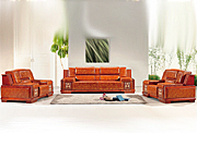 Traditional Leather Sofa CG-CTZPSF-13