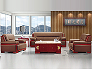 Traditional Leather SofaCG-CTZPSF-14_Office Furniture_Traditional Leather Sofa_Office Sofa