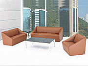 Traditional Leather SofaCG-CTZPSF-18_Office Furniture_Traditional Leather Sofa_Office Sofa