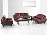 Traditional Leather Sofa CG-CTZPSF-19