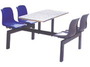Plastic Dining Table&Chair CG-D022-4