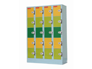24-doors Coin-operated storage cabinetCG-DEP09_Office Furniture_Lockers_Steel Furniture