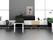 Screen workstationCG-Island_Office Furniture_Screen Workstation_Office Screen