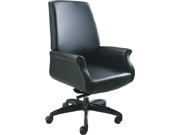 Leather Medium Back ChairCG-K603M1B2STG_Office Furniture_Classical Medium Back Chair_Office Chair