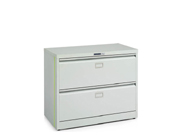 Horizontal 2-drawer cabinetCG-KP-L-2A-G_Office Furniture_Stand Filing Cabinet_Steel Furniture
