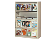4-storey Single-faced Periodical CabinetCG-MQ4-S_Office Furniture_Magazine Rack_Library Furniture