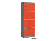 8-doors Steel LockerCG-NE-108K_Office Furniture_Steel Locker_Steel Furniture