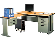 Steel Office DeskCG-OA-157-D_Office Furniture_Steel Office Desk_Steel Furniture