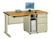 Steel Office DeskCG-OA-3A140_Office Furniture_Steel Office Desk_Steel Furniture