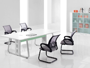 Steel Wooden Conference TableCG-OWC0124_Office Furniture_MFC Conference Table_Conference Table