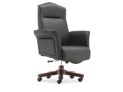 Leather Medium Back ChairCG-P881_Office Furniture_Classical Medium Back Chair_Office Chair