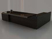 High-grade Executive DeskCG-PQD3628_Office Furniture_Complete Set Office Furniture_Office Desk