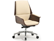 Leather Medium Back ChairCG-RWM|Office Chair|Fashion Medium Back Chair|Office Furniture