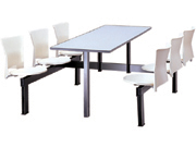 Plastic Dining Table&ChairCG-S231-6_Office Furniture_Dining Table&Chair_Dining Furniture