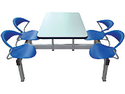 Plastic Dining Table&ChairCG-S237-4_Office Furniture_Dining Table&Chair_Dining Furniture