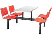 Plastic Dining Table&ChairCG-S238-4_Office Furniture_Dining Table&Chair_Dining Furniture
