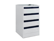 4-drawer bottom cabinet without top planeCG-UL-04C_Office Furniture_Steel Cabinet_Steel Furniture