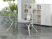 Glass Executive DeskCG-louis-10|Office Desk|Glass Executive Desk|Office Furniture