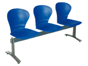 Plastic BenchPE001-3_Office Furniture_Plastic Bench_Public Chair