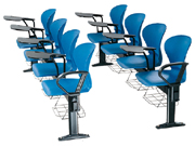 Plastic BenchPE001-4A_Office Furniture_Plastic Bench_Public Chair